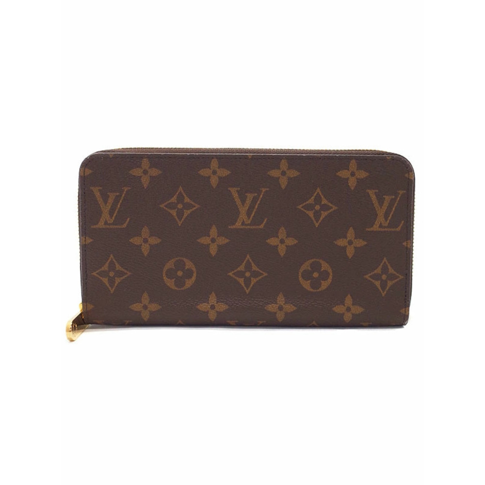 Louis Vuitton Monogram Zippy Wallet Round Zipper Long